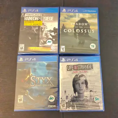 Sealed PS4 Video Games, View more