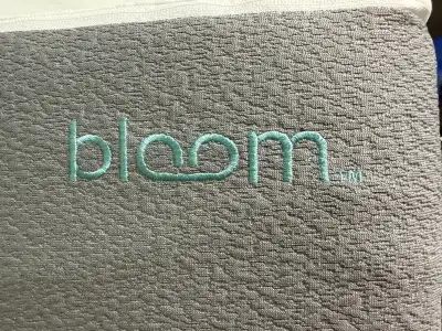 Bloom double bed, box spring and frame for sale, View more