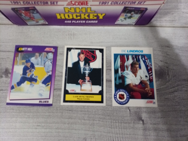 1991 Score NHL Hockey 440 Cards Collector Set in Arts & Collectibles in Oshawa / Durham Region - Image 3