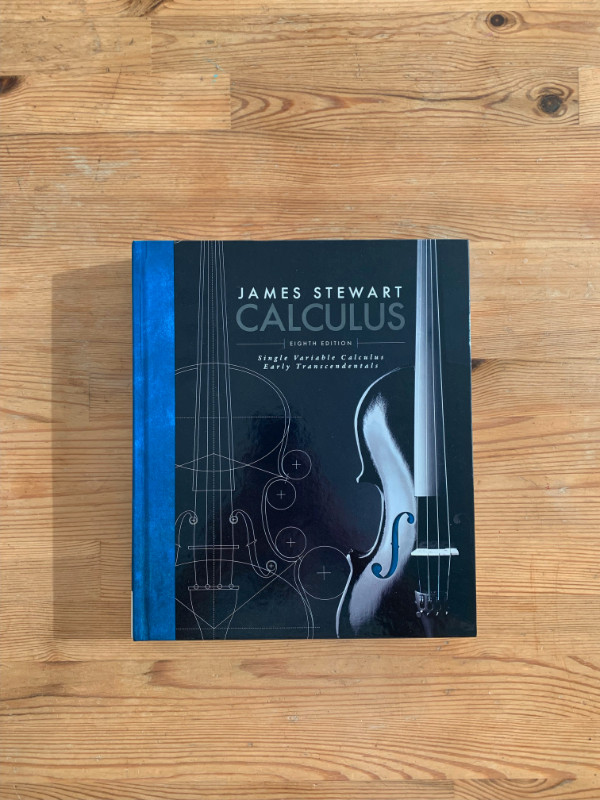 James Stewart Calculus, 8th Edition w/ Student Solutions Manual in Textbooks in Cole Harbour