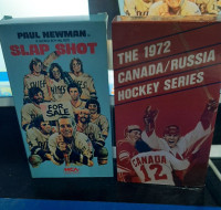 VHS - Slapshot and The 1972 Summit Series