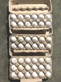 Various Used Golf Balls For Sale