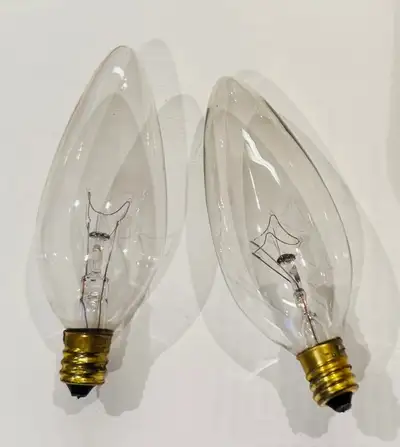 Chandelier light bulbs: incandescent & LED, View more