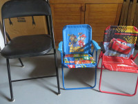 2 chaises pliantes pour enfants