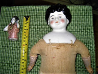 Antique Doll with Porcelin Head