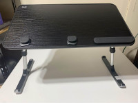 Laptop Bed Tray Desk, SAIJI Adjustable Portable Laptop Table