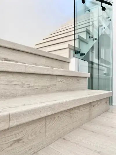$6.25/ft. - MATCHING STAIR NOSING from YOUR Click Vinyl Plank, View more