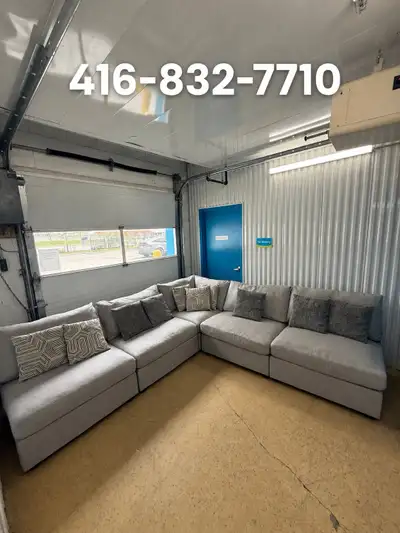*FREE DELIVERY* GREY MODULAR SECTIONAL, View more