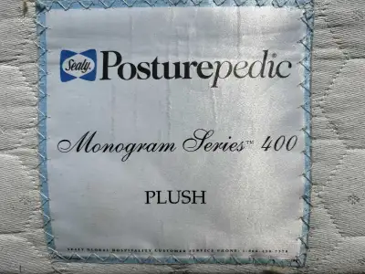 Posturepedic plush mattress. I deliver!, View more