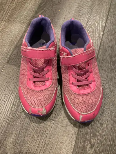 Size 3 pink running shoes, View more
