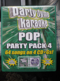Party tyme Karaoke POP party Pack 4