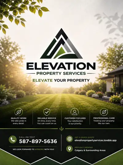 Lawn maitnence Calgary and surrounding areas!, View more