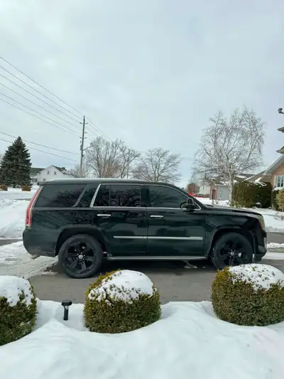 Selling my 2017 Cadillac Escalade Premium Luxury AWD. Very clean, well maintained, and drives strong...