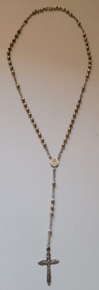 Antique Vintage Silver Metal Rosary Child Size Oshawa / Durham Region Toronto (GTA) Preview