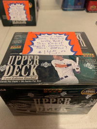 2007 Upper Deck Baseball 1st Edition Cards Wax Box Showcase 320