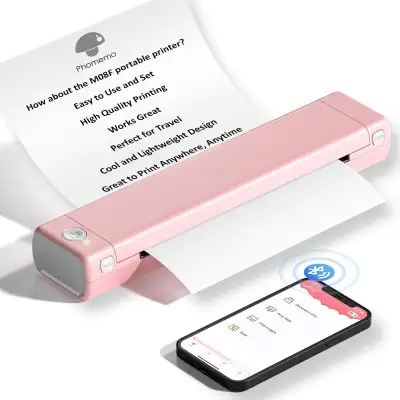 ❤️✅NEW IN BOX: M08F Phomemo Bluetooth Thermal Printer, View more