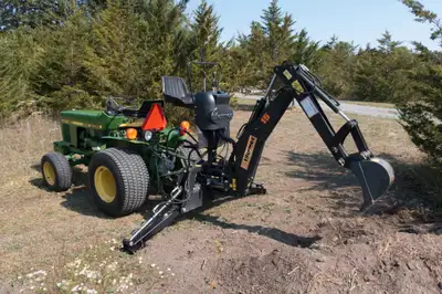 Tifermec BA15 backhoe ideal for Kubota B series tractor of similar that has a 3 point hitch and 540R...