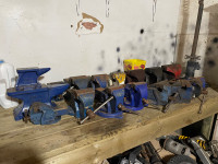 Record Vise and anvil 
