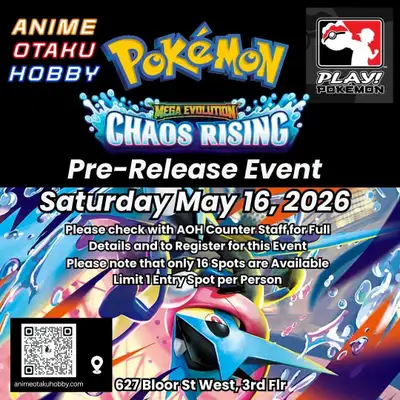 Pokemon Chaos Rising prerelease, View more