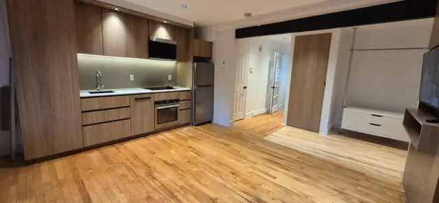 Studio Design RDC Centre-Ville | Accès Terrasse & Jardin Privé ! in Long Term Rentals in City of Montréal - Image 2