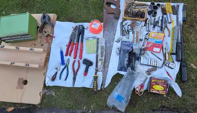 Hand Tools: Collected group of useful tools and accessories: $15, View more