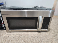 Over the  range microwave 