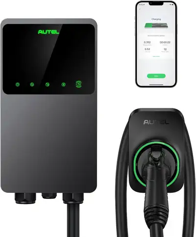 *RETAILS FOR $699.99* Up for sale is a new, open box Autel MaxiCharger Home Electric Vehicle (EV) Ch...