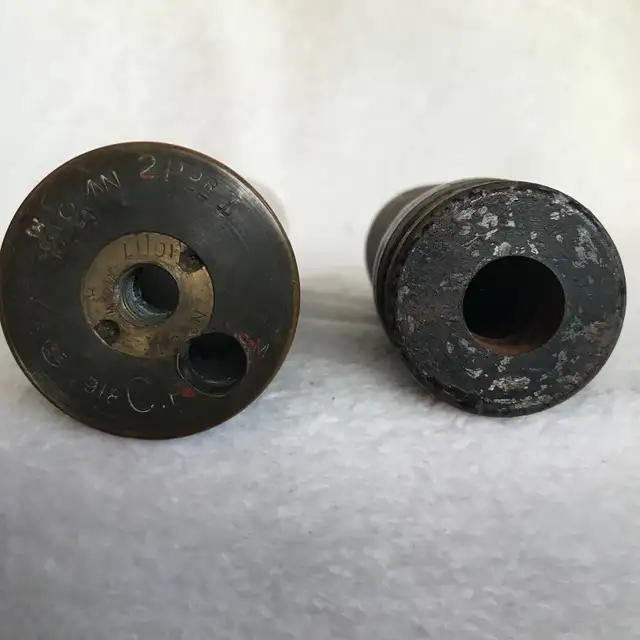 WW1 2 Pounder Shell Display 1918  Inert $100 in Arts & Collectibles in City of Toronto - Image 6