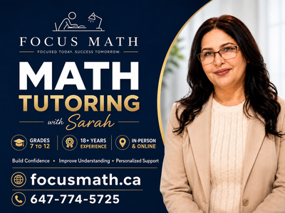 Thunder Bay | Free 1-Hour Online Math Help (Grades 7–12), View more
