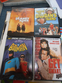 Batman/Gilligans box sets$10e/ tv antenas$20ea trade4bike iphone
