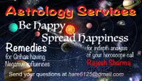 Vedic Astrology Services (psychic reading)