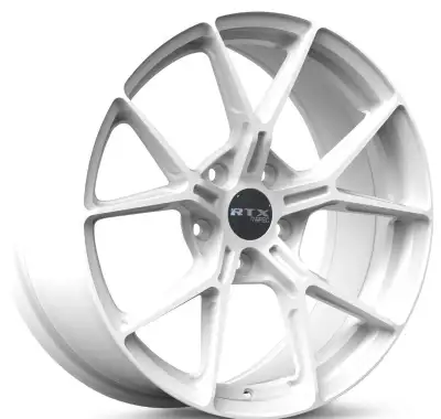 New RTX® (R-SPEC) • RS01 • GLOSS WHITE • 19X8.5 5X114.3 ET38 CB73.1 $ 950 plus hst per set of 4 rims...