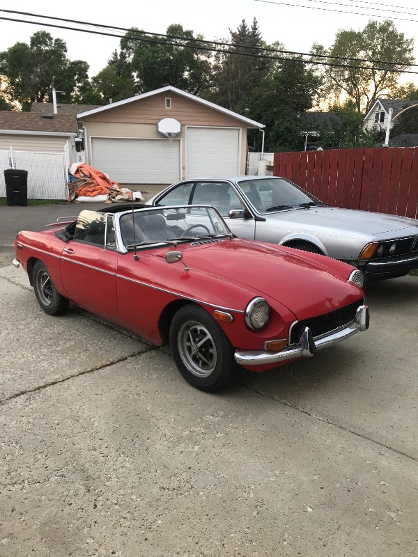 1970 MGB Split Bumper Classic Cars Edmonton Kijiji