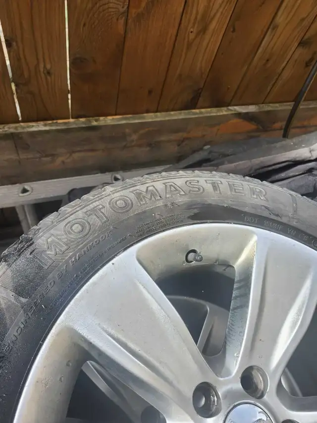 Snow Tires with OEM Dodge Charger Rims in Tires & Rims in Hamilton - Image 4