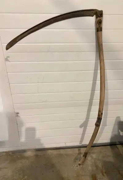 Antique Scythe ..new price, View more