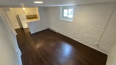 Hi! We're looking to rent out the basement unit of our three-storey century home right on Roncesvall...