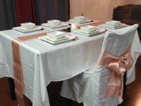 Chair Cover, Chair Tie, Table Runner