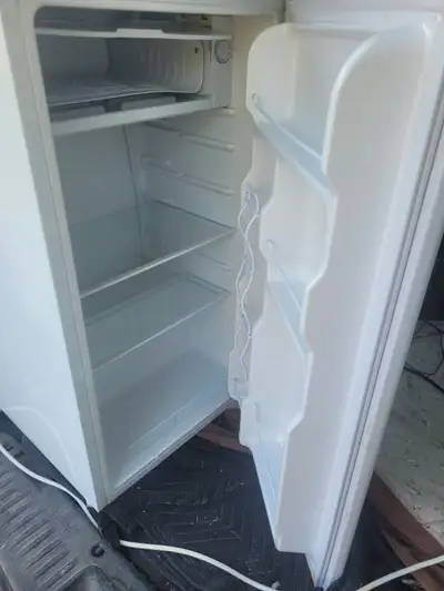 Midsize apartment fridge by RCA only $75 super clean, View more