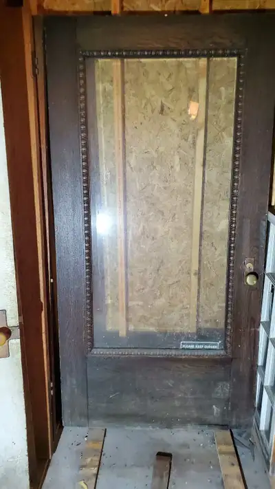 Architectural  salvage door circa turn of the century 1900, View more