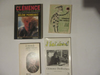 5 livres Clémence Desrochers Chansons et monologues