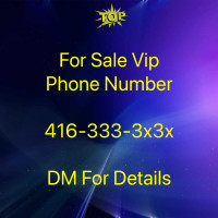 Be unforgettable with a VIP 416.647.905 memorable phone number!