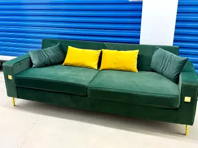 luxury Velvet Sofa Green , View more
