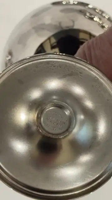 6 Silver Plated Wine Goblets482653837230100480