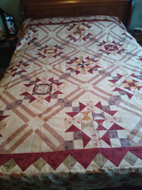 King size quilt top ready for quilting