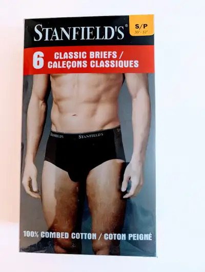 STANFIELD CLASSIC BRIEFS - PACKAGE 0F 6 - NEW, View more