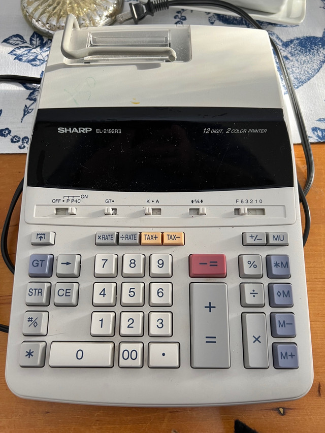 Calculator perfect for tax time in General Electronics in La Ronge