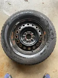 Winter tires on rims - full set 