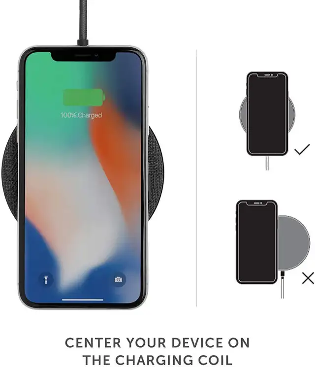 Native Union Drop 10W Wireless High Speed iPhone Qi Charger in General Electronics in Burnaby/New Westminster - Image 6