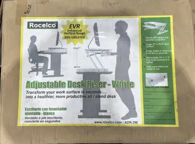 New Sit Stand Desk Riser for sale, View more