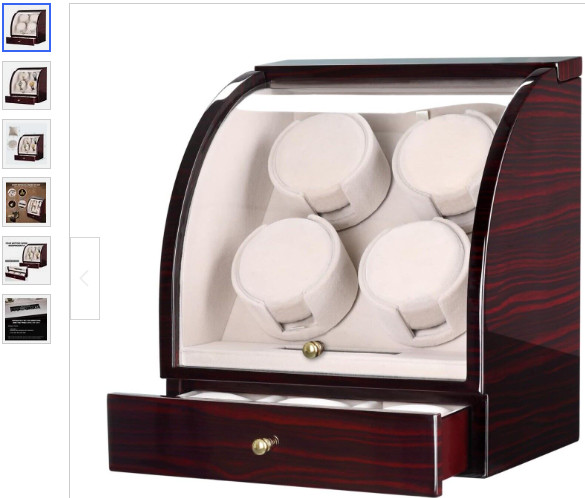 Watch Winder for Automatic Watches - Chiyoda - Like New in Jewellery & Watches in City of Toronto - Image 2